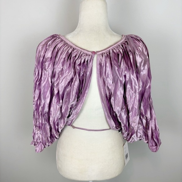 L’IDEE De Luxe Top in Violet Size 8 - Picture 5 of 10